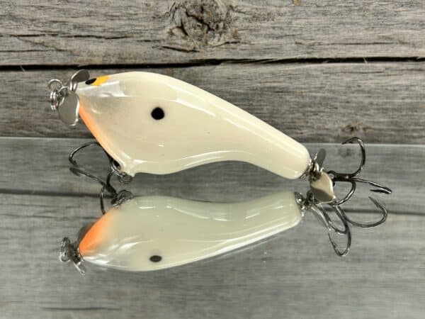 Black Label Balsa - Tease - Custom Balsa Topwater Prop Bait - Bone Color - Wood  Bait Country