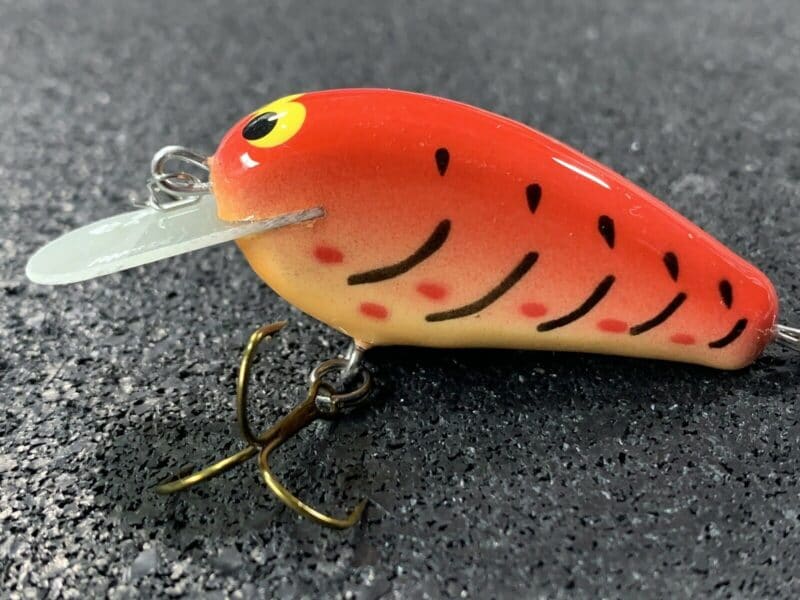 Tim Earick's Buck Creek Lures - Money Maker #1 - Custom Balsa Crankbait -  Delta Craw - Wood Bait Country