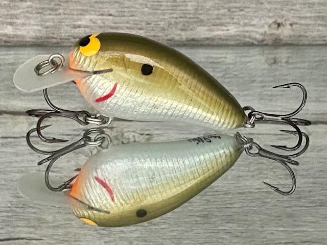 Black Label Balsa - Peanut - Signature Series Crankbait - Foiled Olive Shad Color - Zoom WEC Mutt