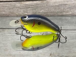 Greenfish Tackle - Stray Dog - Custom Balsa Crankbait - Chartreuse Shad Color