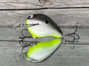 Black Label Balsa - Wreck - Balsa Squarebill - Hot Date Color - Zoom WEC E-1