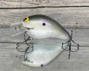 Black Label Balsa - Head Hunter - Custom Balsa Squarebill Crankbait - Gizzard Shad Foil - Zoom WEC 2