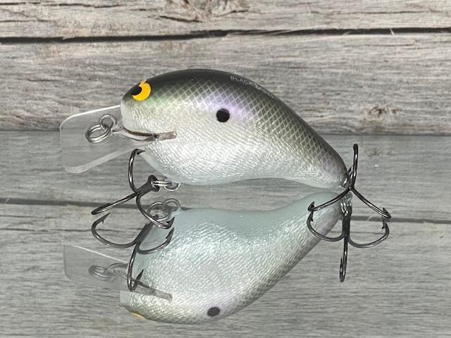 Black Label Balsa - Head Hunter - Custom Balsa Squarebill Crankbait - Gizzard  Shad Foil - Zoom WEC 2 - Wood Bait Country