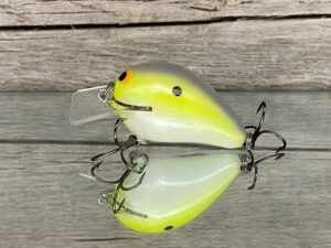 Black Label Balsa - Wreck Jr. - Custom Balsa Squarebill Crankbait - Haze Color