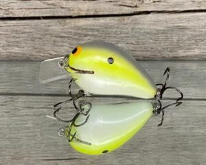Black Label Balsa - Wreck Jr. - Custom Balsa Squarebill Crankbait - Haze Color