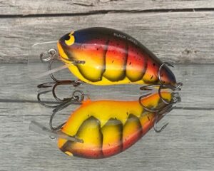 Black Label Balsa - Head Hunter - Custom Balsa Squarebill Crankbait - Spring Craw - Zoom WEC E-2