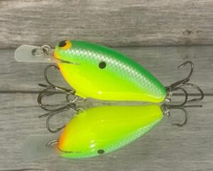 Black Label Balsa - Bacon - Balsa Crankbait - Apple Back Color