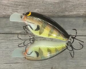 Black Label Balsa - Bacon - Balsa Crankbait - Bold Bluegill Color
