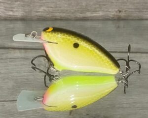 Black Label Balsa - Bacon - Balsa Crankbait - Bone Shad Color
