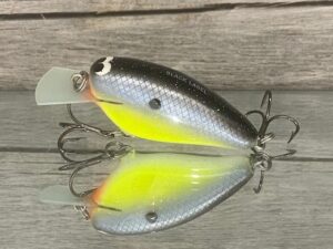 Black Label Balsa - Bacon - Balsa Crankbait - Chartreuse Magic Color