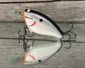 Black Label Balsa - Bacon - Balsa Crankbait - Electric Shad Color