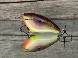 Black Label Balsa - Bacon - Balsa Crankbait - High Rock Shad Color