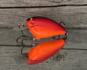 Black Label Balsa - Bacon - Balsa Crankbait - Hot Salsa Color