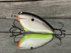 Black Label Balsa - Bacon - Balsa Crankbait - Hot Shad Color
