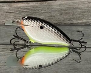 Black Label Balsa - Bacon - Balsa Crankbait - Hot Shad Color