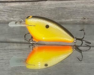 Black Label Balsa - Bacon - Balsa Crankbait - Mellow Yellow Color