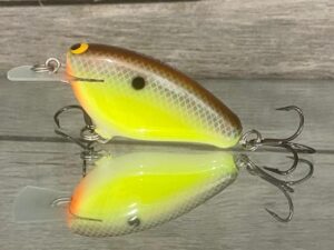 Black Label Balsa - Bacon - Balsa Crankbait - River Bream Color