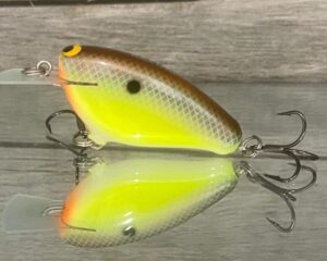 Black Label Balsa - Bacon - Balsa Crankbait - River Bream Color