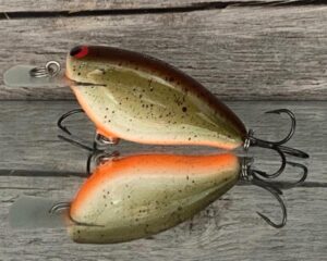 Black Label Balsa - Bacon - Balsa Crankbait - Root Beer Color