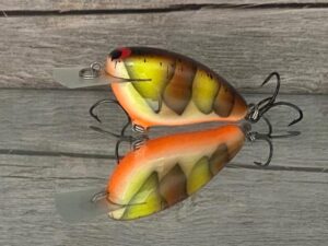 Black Label Balsa - Bacon - Balsa Crankbait - Toxic Craw Color