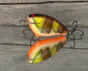 Black Label Balsa - Bacon - Balsa Crankbait - Toxic Craw Color