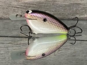 Black Label Balsa - Bacon - Balsa Crankbait - Triple Threat Shad Color