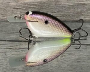 Black Label Balsa - Bacon - Balsa Crankbait - Triple Threat Shad Color