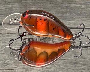 Black Label Balsa - Rumble - Custom Balsa Crankbait - Fall Craw Color