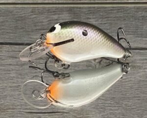 Black Label Balsa - Rumble - Custom Balsa Crankbait - Gizzard Shad Pearl Color