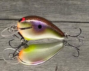 Black Label Balsa - Rumble - Custom Balsa Crankbait - High Rock Shad Color