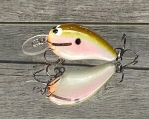Black Label Balsa - Rumble - Custom Balsa Crankbait - Ladies Man Color