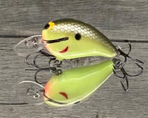Black Label Balsa - Rumble - Custom Balsa Crankbait - Moon Shine Color