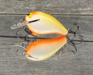 Black Label Balsa - Rumble - Custom Balsa Crankbait - Parrot Color