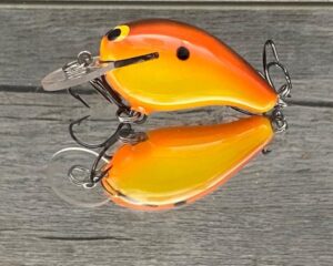 Black Label Balsa - Rumble - Custom Balsa Crankbait - Simple Craw Color