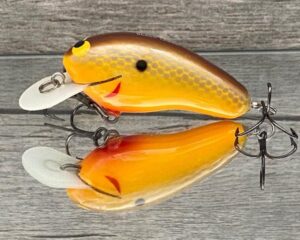 Black Label Balsa - Sandman - Custom Balsa Crankbait - Bandit Khaki Color - Zoom WEC Sand Flea