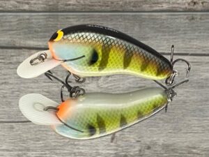 Black Label Balsa - Sandman - Custom Balsa Crankbait - Bold Bluegill Color - Zoom WEC Sand Flea