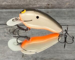 Black Label Balsa - Sandman - Custom Balsa Crankbait - Bone Khaki Color - Zoom WEC Sand Flea