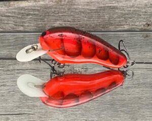 Black Label Balsa - Sandman - Custom Balsa Crankbait - Delta Craw Color - Zoom WEC Sand Flea