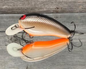 Black Label Balsa - Sandman - Custom Balsa Crankbait - Hot Chocolate Color - Zoom WEC Sand Flea