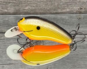 Black Label Balsa - Sandman - Custom Balsa Crankbait - Mellow Yellow Color - Zoom WEC Sand Flea