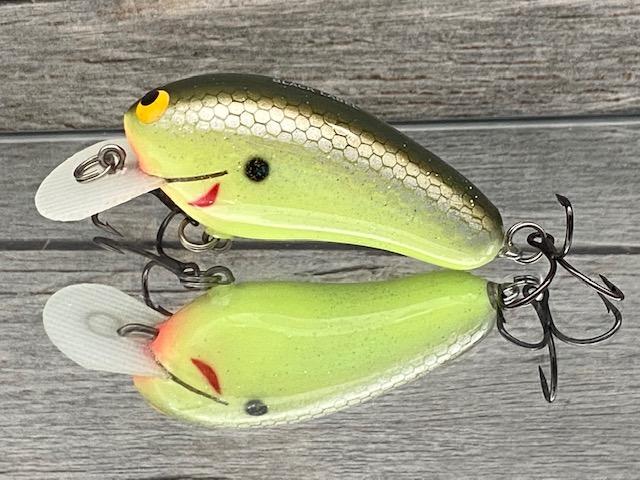 Black Label Balsa - Sandman - Custom Balsa Crankbait - Moon Shine Color -  Zoom WEC Sand Flea - Wood Bait Country