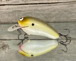 Black Label Balsa - Sandman - Custom Balsa Crankbait - Morning Dawn Color - Zoom WEC Sand Flea