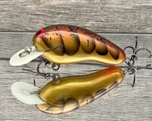 Black Label Balsa - Sandman - Custom Balsa Crankbait - Roadkill Craw Color - Zoom WEC Sand Flea