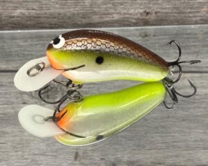 Black Label Balsa - Sandman - Custom Balsa Crankbait - Slick Color - Zoom WEC Sand Flea