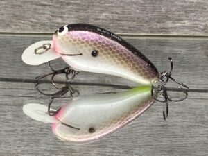 Black Label Balsa - Sandman - Custom Balsa Crankbait - Triple Threat Shad Color - Zoom WEC Sand Flea
