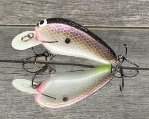 Black Label Balsa - Sandman - Custom Balsa Crankbait - Triple Threat Shad Color - Zoom WEC Sand Flea