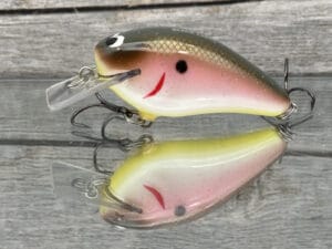 Black Label Balsa - BL 1.5 - Balsa Squarebill - Tomato Shad Color