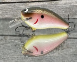 Black Label Balsa - BL 1.5 - Balsa Squarebill - Tomato Shad Color