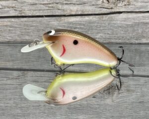 Black Label Balsa - Hickster - Balsa Crankbait - Tomato Shad - Zoom WEC Hicky