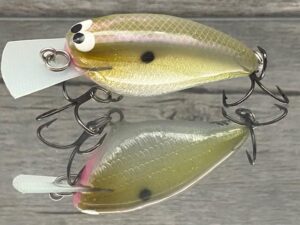 Black Label Balsa - Bacon-Signature Series - Balsa Crankbait - Foiled Morning Dawn Color